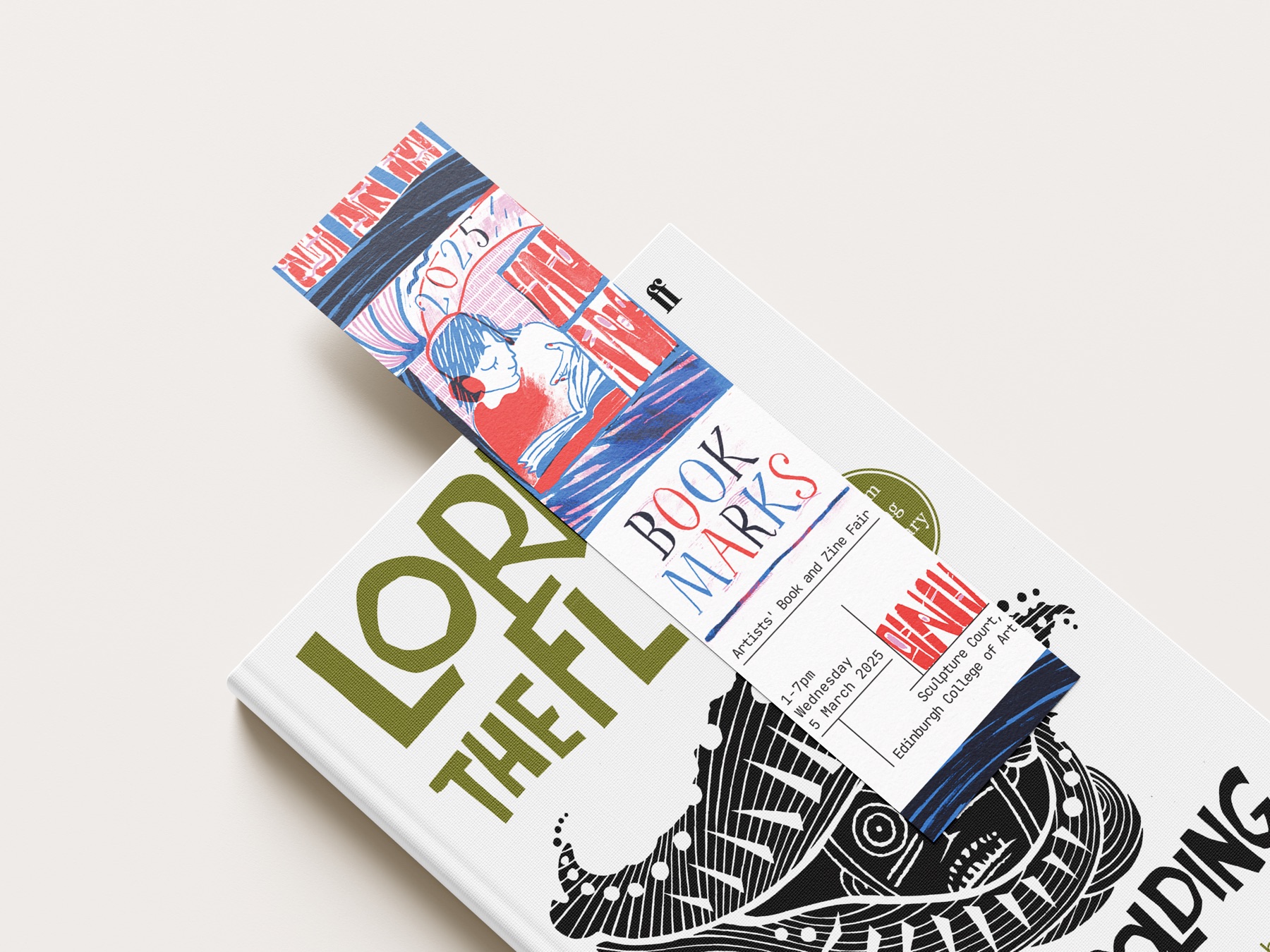 Bookmark mockup